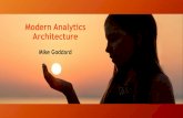 Modern Analytics Architecture - Sas Institute...Trends supporting Next-Generation analytics Source: “Next-Generation Analytics and Platforms for Business Success” Trends supporting