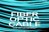 FIBER OPTIC CABLE · Fiber optic cable is the preferred choice for backbone and horizontal applications. Black Box provides a wide selection of high-quality, guaranteed-for-life distribution