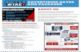 ADVERTISING RATES AND PACKAGES - SoccerWire · advertising rates and packages s w ... r t w t - sw o a advertise with soccerwire g s w w y b w e bs it e n e w s l ett er ... rsh fuu
