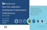 ISG ProviderLens™ Quadrant Report · apps and others. Most next-gen development activities are focusing on solving business problems, improving profits or revenue, or enhancing