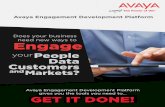 Does your business need new ways to Engage · 2017-10-08 · your Does your business need new ways to ... Forget one-size-fits-all broadcast emails. Engage people and customers with