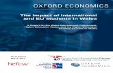 The Impact of International and EU students in Wales · The Economic Impact of International and EU Students in Wales March 2011 5 The benefits to UK students of international and
