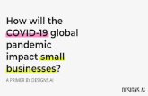 How will the COVID-19 global pandemic impact small businesses?