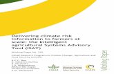 Delivering climate risk information to farmers at scale ...oar.icrisat.org/11074/1/WP_ISAT_ICRISAT_Feb2019.pdf · developed and piloted an automated messaging system, “Intelligent