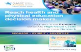 Reach health and physical education decision makers. · Branding and Marketing Opportunities | shapeamerica.org SHAPE America – Society of Health and Physical Educators® sets the