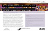 Review of eye health among Aboriginal and Torres Strait ...healthbulletin.org.au/wp-content/uploads/.../11/Eye... · In 2013, the World Health Assembly endorsed the Universal Eye