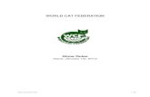 WORLD CAT FEDERATIONwcf-online.de/WCF-EN/library/show_rules_en.pdfWORLD CAT FEDERATION Show Rules Issue: January 1st, 2013 Show rules 2013_EN 2 / 28 WCF Show Rules Table of changes