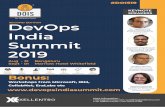 Dr. Tapabrata Pal India Summit - DevOps India Summit 2020€¦ · DevOps Divya Vaishnavi, Sr. Program Manager Shashank Barsin, Program Manager Sudha Narayanan, Program Manager TRACK1