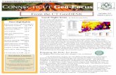 Connecticut’s Geospatial Newsletter ONNECTICUT Geo-Focus · Connecticut’s Geospatial Newsletter Fall Edition 2011 Volume 4, Issue 3 MILFORD EOC The EOC was to be staffed by personnel