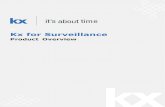 Kx for Surveillance · 2019-12-05 · Kx for Surveillance has been developed by experts in technology to achieve the low-latency, ... Fully Integrated - Simple feedhandler integration