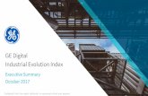 GE Digital Industrial Evolution Index Executive Summary The inaugural GE Digital Industrial Evolution