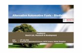 Alternative Automotive Fuels - Interpretation Diesel Biodiesel Biodiesel Biodiesel Blend Oxidation stability,