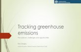 Tracking greenhouse emissions - Climate Change Tracking greenhouse emissions The science, challenges