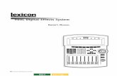 960L Digital Effects System… · 1-3 960L The Mainframe ABOUT THE 960L The 960L system consists of two components: a rack-mounted Mainframe designed for remote mounting in machine