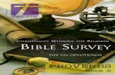 v15 Proverbs:CWR Bible Survey - Christianity Without the ...In this chapter, wisdom is personified. Personification is a poetic and literary device that is also used in other places