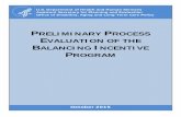Preliminary Process Evaluation of the Balancing Incentive Program · This preliminary process evaluation covers the period from each state’s start of its Balancing Incentive Program
