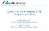 Quantitative Bioanalysis of Oligonucleotides · Analyte Oligo Detection Probe. Quantitative Bioanalysis of Oligonucleotides/mRNA 11 • Hybridization-based assay (indirect analysis)