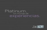 Platinum. - American Express Credit Cards, Rewards, Travel and Business … · 2018-04-09 · clase Business reducida.* Madrid, Barcelona, Vigo y Bilbao. Todos los destinos operados