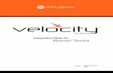Integration Note for Biamp Tesira - Atlona Integration Note Velocity is an easy to use control system,