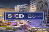 SPORTS + ENTERTAINMENT DISTRICT...The Orlando Sports & Entertainment District is a development with leading edge technology offerings including state-of-the-art security, utilities,