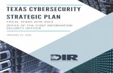 Texas Cybersecurity Strategic Plan ... As stewards of cybersecurity in the public sector, state cybersecurity
