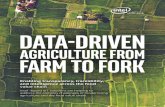 Data-Driven Food Industry IoT Solutions Address …...FARM TO FOR Enabling transparency, traceability, and intelligence across the food value chain Intel®-based IoT solutions are