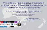The effect of an inclusive innovation culture on ... · Anthony Arundel, Dominique Bowen Butchart & Sarah Gatenby-Clark Australian Innovation Research Centre (AIRC), University of
