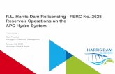 R.L. Harris Dam Relicensing - FERC No. 2628 Reservoir ... 1 Project Operations/2018-01-31 Har… · Flood Control Operations at Weiss, Neely Henry, and Logan Martin Developments.