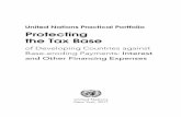 United Nations Practical Portfolio Protecting the Tax Base · 2017-03-01 · United Nations Practical Portfolio. Protecting . the Tax Base. of Developing Countries against . Base-eroding