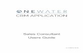 OneWater CRM Sales Users Guide...CRM Users Guide V1.0 2 CRM APPLICATION ... This panel allows you to capture information using the FORMAT methodology within the CRM tool for reference