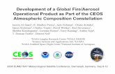 Development of a Global Fire/Aerosol Operational Product ...ceos.org/document_management/Virtual... · Development of a Global Fire/Aerosol Operational Product as Part of the CEOS