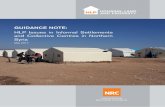 GUIDANCE NOTE - ReliefWeb · PART II: UNDERSTANDING THE ... HLP Issues in Informal Settlements and Collective Centres in Northern Syria I NRC NRC Guidance Note I 5 Finally, ... 9