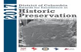 2017 Awards for Excellence in Historic Preservation · Reception to follow in the Constitution Hall Lobby Presentation of Awards Program Presenters Eric D. Shaw, Director, Office