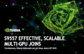 Effective, Scalable Multi-GPU Joins · RECAP JOINS Counts the number of orders in a given quarter of a given year in which at least one lineitem was received by the customer later