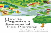 Hoo wt e a aniz g Or Successful Tree Planting · e a aniz g Or Successful Tree Planting For Neighborhood, School, and Other Nashville Groups. Eastern Redbud Flowering Dogwood Dawn