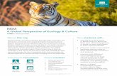 A Global Perspective of Ecology & Culture Sales... · 2019-04-04 · in Ranthambore National Park, one of the best places in India to view wild tigers in their natural habitat. •