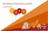 GST Rollout| Preparedness of GSTN...providers viz GST Suvidha Provider (GSP) providing innovative solutions (Portal, Mobile App, Enriched API) either themselves or through its third