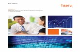 Precision Bank Platform Brochure - Fiserv · 2020-04-22 · By choosing Precision from Fiserv, you get an advanced bank platform built on technology designed to accommodate your growth