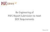 Re-Engineering of PSFC Report Submissionlibrary.psfc.mit.edu/publishing/dmp/slides/jason.pdfRe-Engineering of PSFC Report Submission. Old Millennium circa 1995+: clunky email exchange.