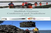 69th Annual Shellfish Growers Conference and Tradeshow - PCSGA | Pacific … · 2019-03-09 · Pacific Coast shellfish... it’s tidally awesome! Welcome to the 69th Annual Shellfish
