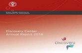 Discovery Center Annual Report 2016discoverycenter.nbi.ku.dk/.../annualreport2016.pdf · In 2016 the Large Hadron Collider experiment at the European Centre for Nuclear Physics (CERN)
