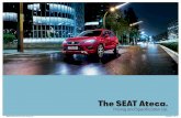 The SEAT Ateca.primary.newspress.co.uk/LINKS/SEAT Ateca MY18 price changes fin… · Rear armrest and easy back seat release mechanism from boot ... 2 - Not available on Ecomotive
