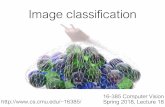 Image classification16385/s18/lectures/lecture18.pdfK-Nearest Neighbor (KNN) Classifier Non-parametric pattern classification approach Consider a two class problem where each sample
