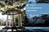 Introduction to Genomics - University of North Carolina at ...€¦ · Introduction to Genomics: Demo + Hands-On Exercise Next Class • Mutating RNA in Matlab – Visualizing RNA