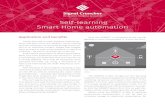 Self-learning Smart Home automation - signal-cruncher · Self-learning Smart Home automation Application and benefits Lamps that talk to roller shutters, heating sys-tems that learn