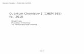 Quantum Chemistry 1 (CHEM 565) Fall 2018personal.psu.edu/guk15/qm1/qm1-v-section-3-2-box_and_step_poten… · Quantum Chemistry 1 (CHEM 565), Fall 2018 3 of 54. 3.2 Particles & boxes