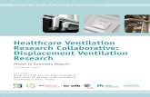 Healthcare Ventilation Research Collaborative: Displacement Ventilation … · 2013-12-05 · 6 Healthcare Ventilation Research Collaborative: Displacement Ventilation Research –