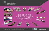Tackling challenges together - Centre for Public Impact (CPI) · Tackling challenges together ... inspirational and innovative stories, in particular Dr. Martin King, ... Within this