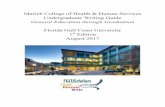 Marieb College of Health & Human Services Undergraduate Writing Guide · 2017-08-24 · 5 Introduction Welcome to the Florida Gulf Coast University (FGCU), Marieb College of Health