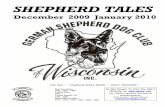 SHEPHERD TALESgsdcw.com/images/stories/2009_december_tales.pdf · 2012-11-19 · SHEPHERD TALES Our Aim . . . "Shepherds WELL BRED . . . WELL TRAINED." Best Newsletter 1963 - 1975